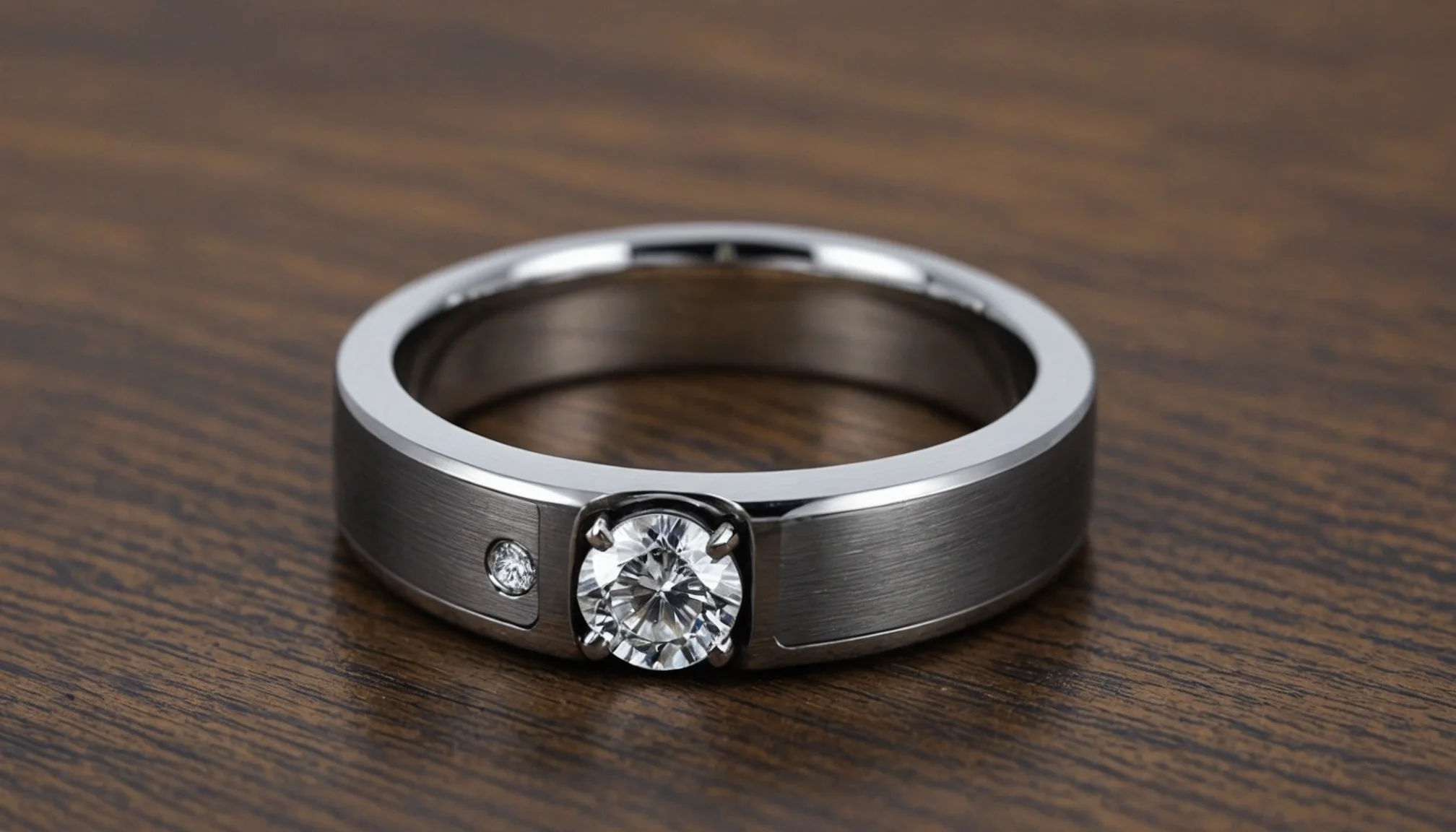 Anillo compromiso hombre: elegancia moderna que redefine el amor eterno.