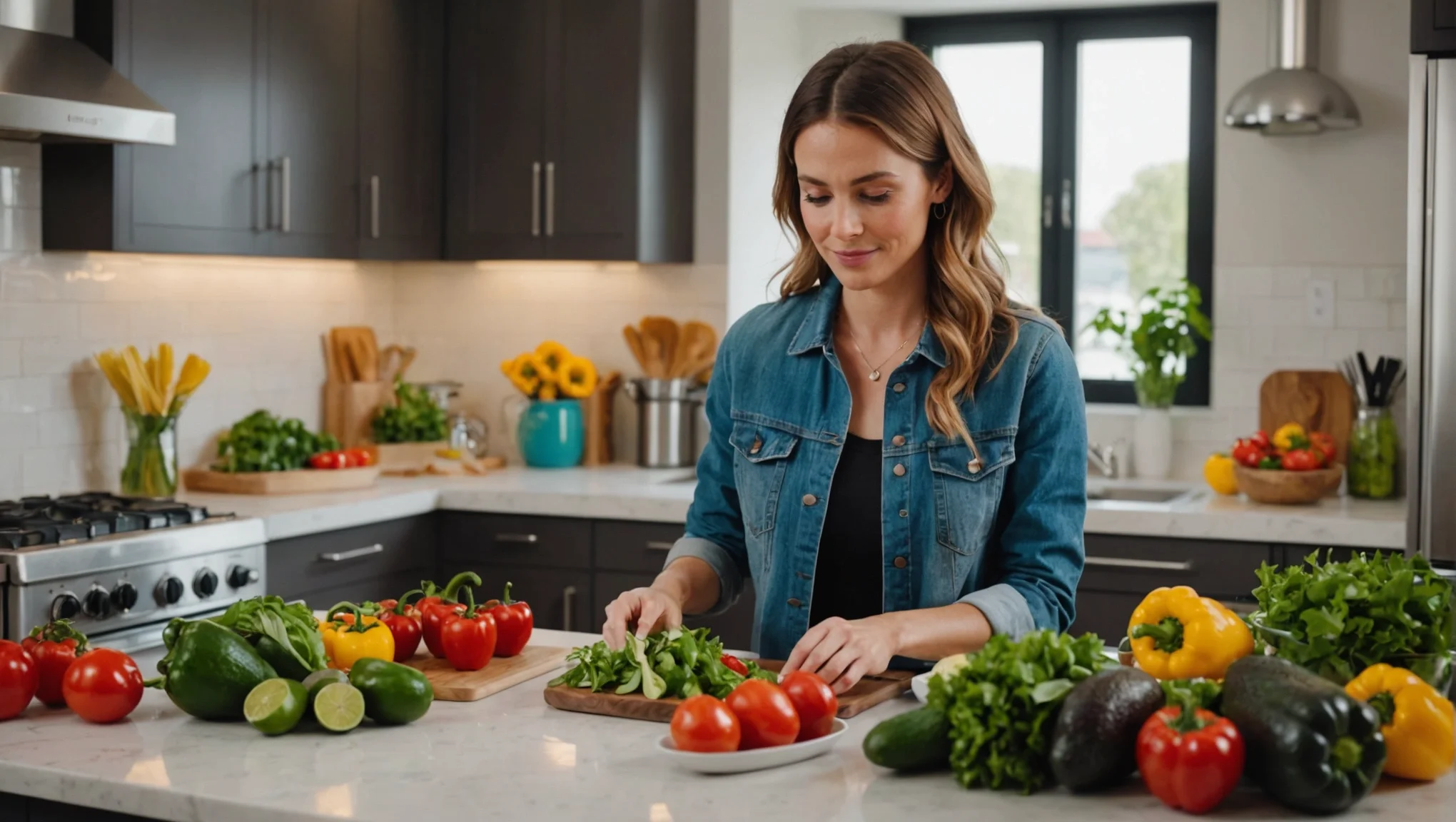 Cocina Vegetariana Creativa para Mujeres Modernas: Innovación y Sabor en Cada Plato