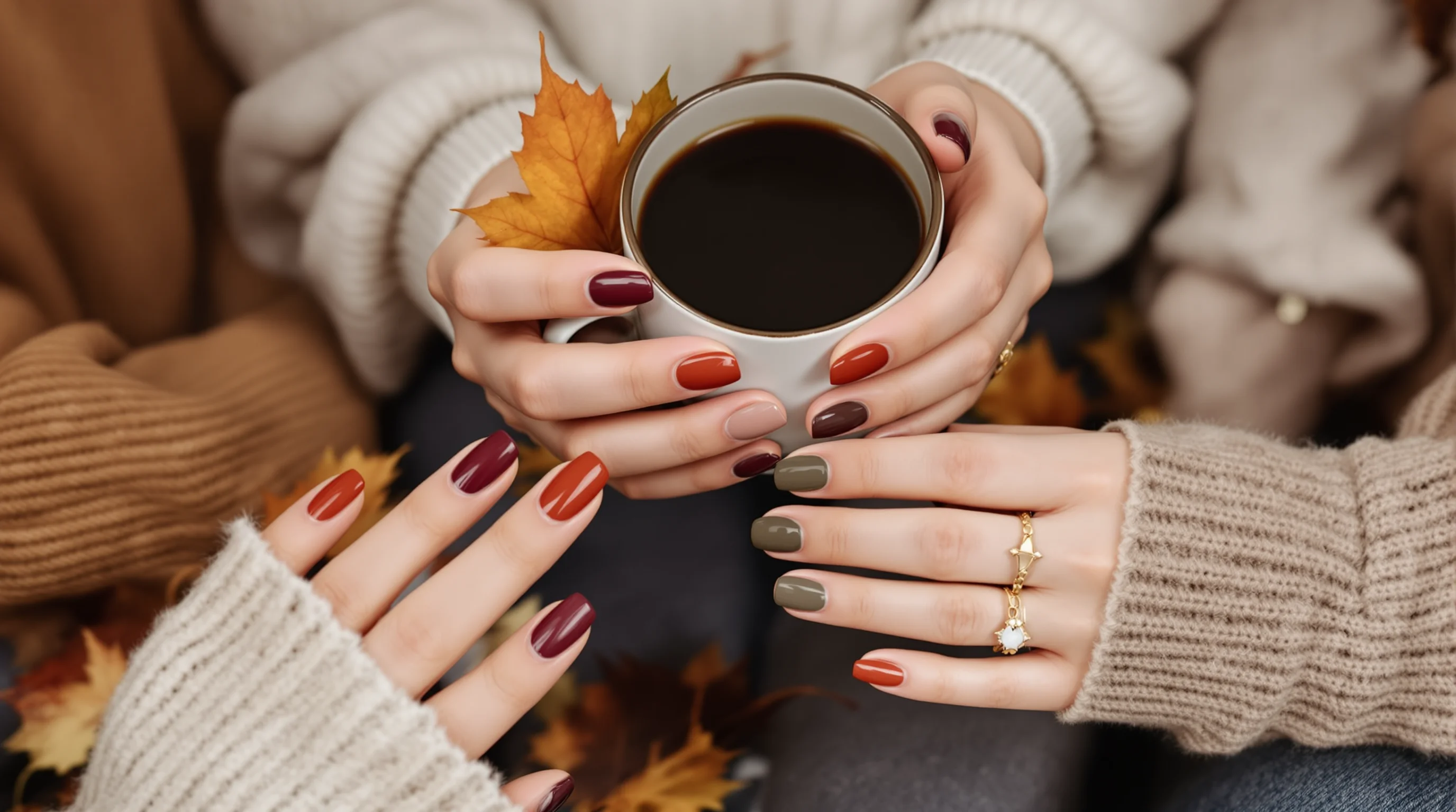 Color uñas otoño 202las tendencias imprescindibles para una manicura elegante