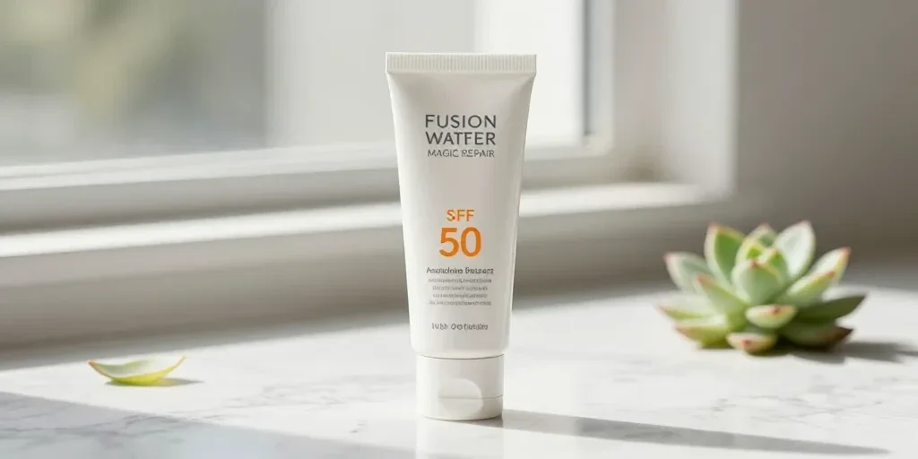 Fusion Water Magic Repair SPF 50: por qué dermatólogos advierten que la textura ultraligera no es suficiente sin reparación celular real