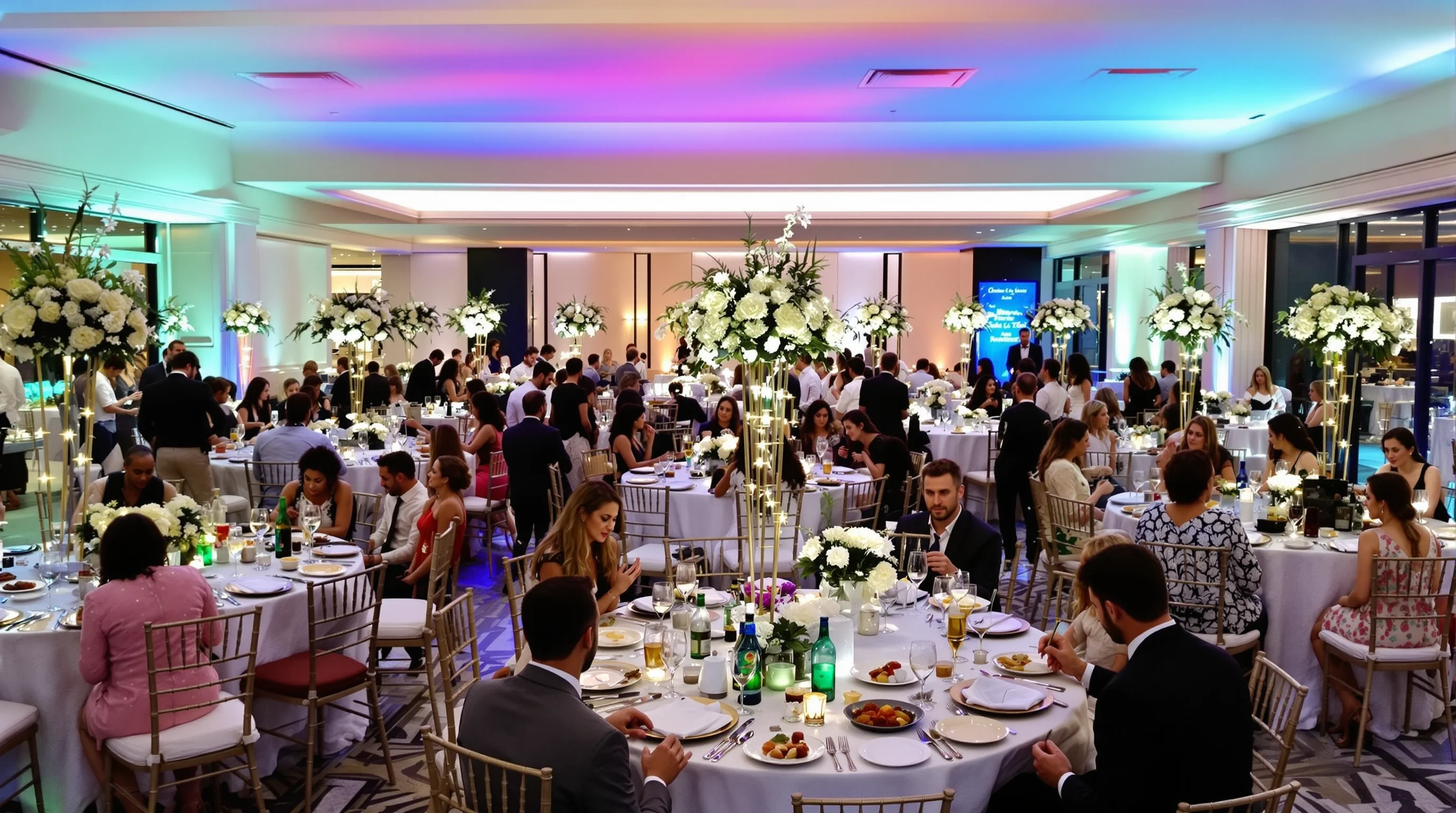 Las claves para organizar eventos exclusivos: gastronomía, espacio y experiencia