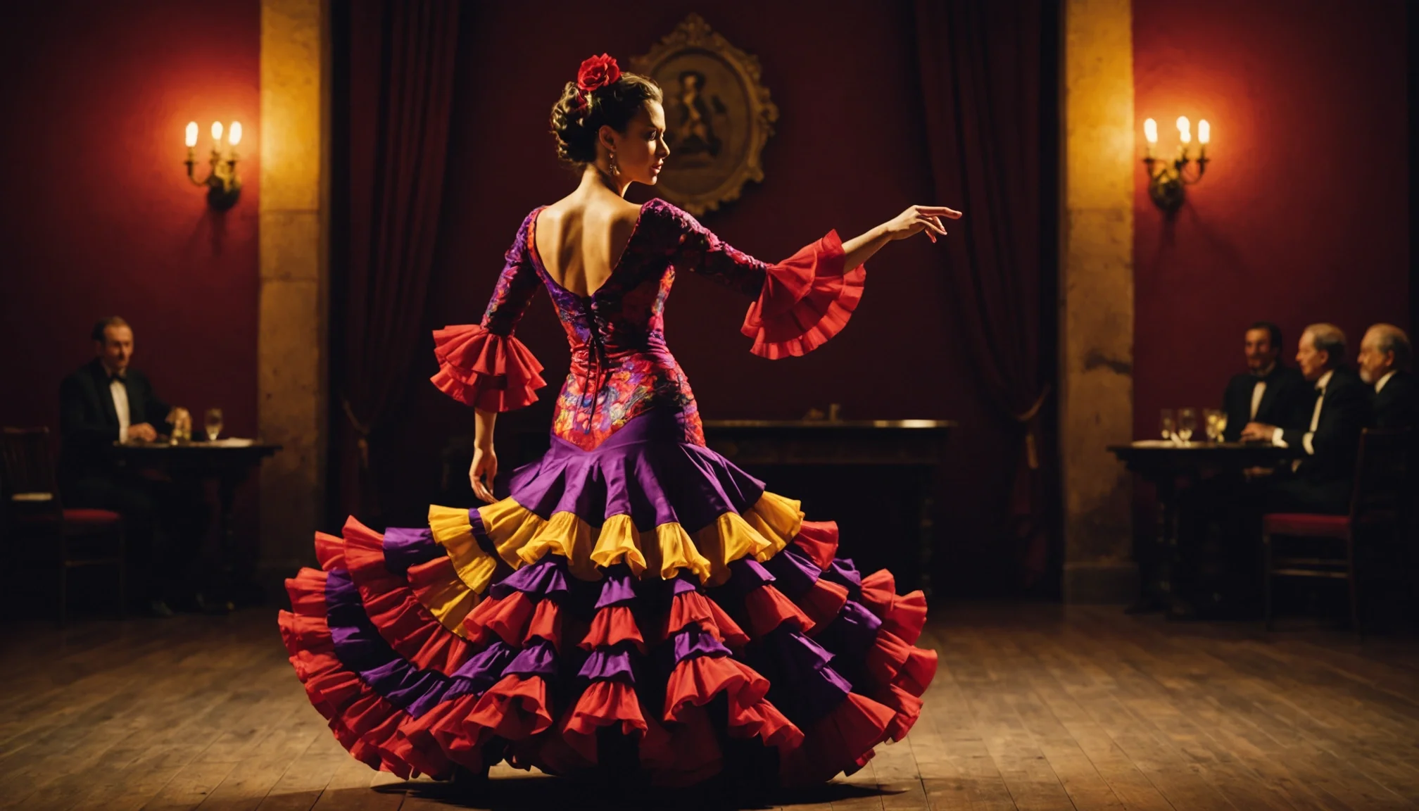 Moda flamenca 202seducción colorida con aires de femineidad