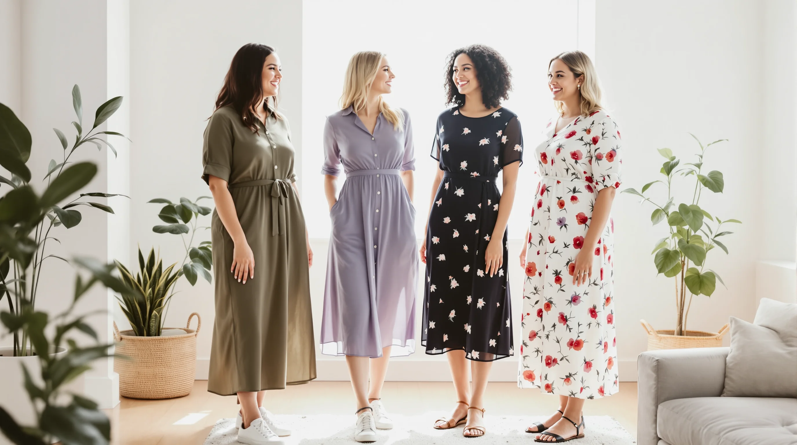 Vestidos prácticos y bonitos para cada momento de la semana
