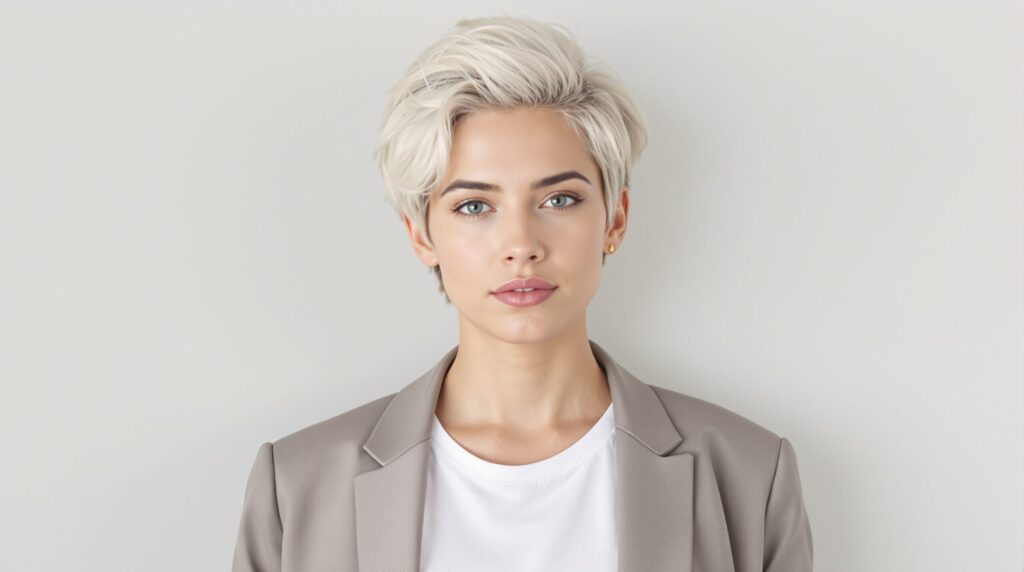 muy moderno pelo corto mujer