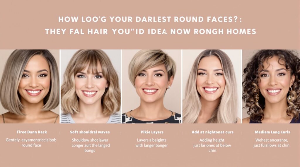 cortes de pelo para cara redonda