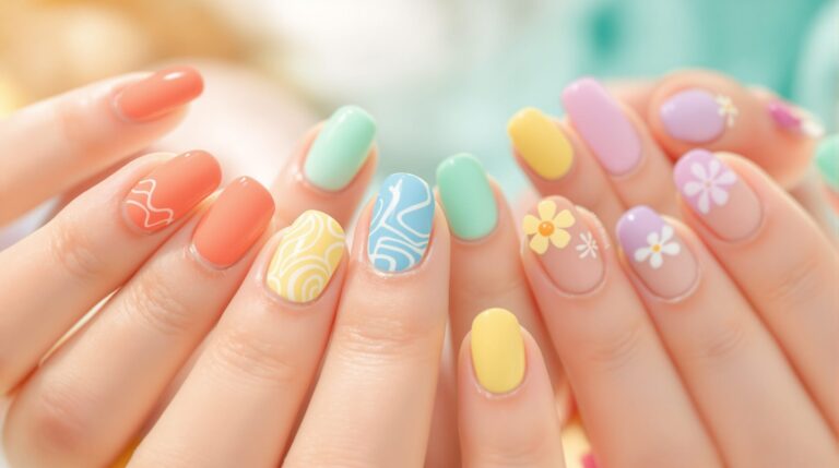 uñas verano 2024 cortas