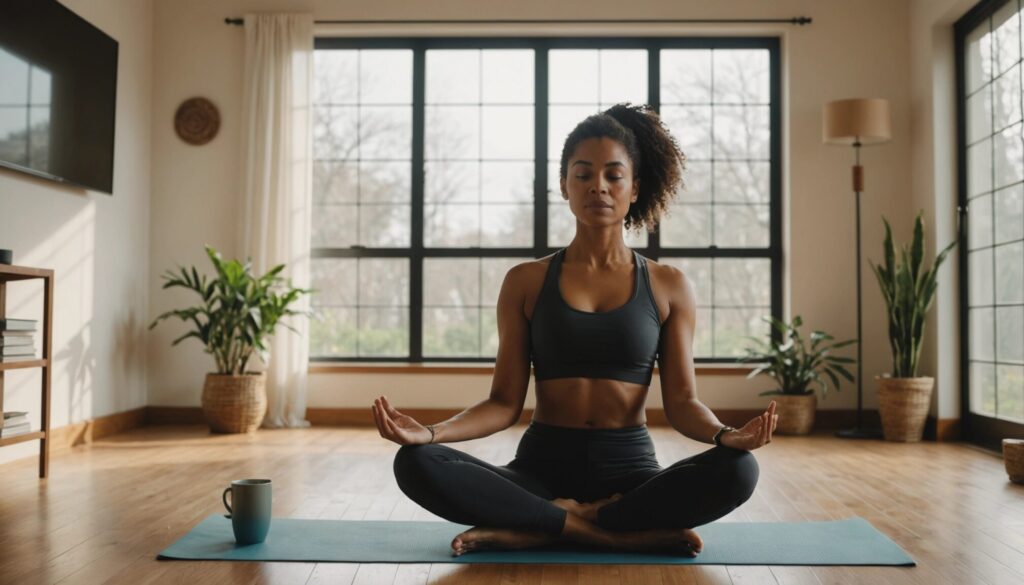 El auge de las clases de yoga en línea