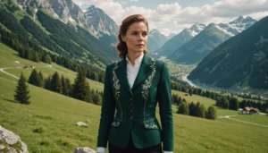 chaqueta austriaca mujer