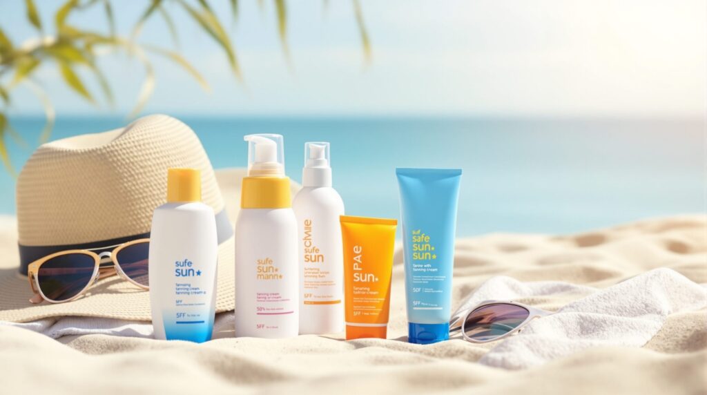 crema bronceadora