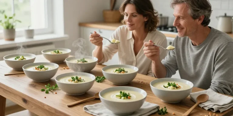 cremas para cenar y adelgazar