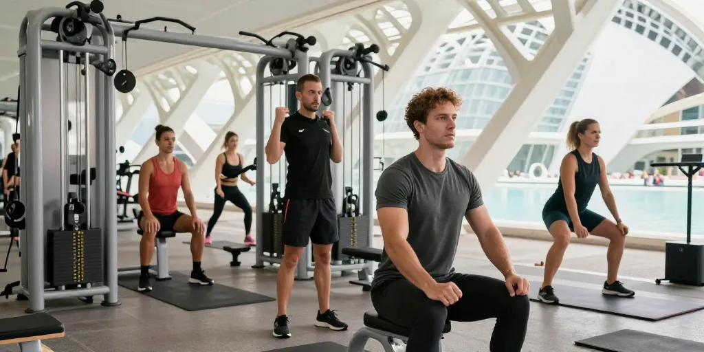 on air fitness valencia - les arts